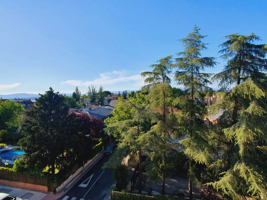 Vista exterior de Piso en venta en Majadahonda con Aire acondicionado, Calefacción y Horno