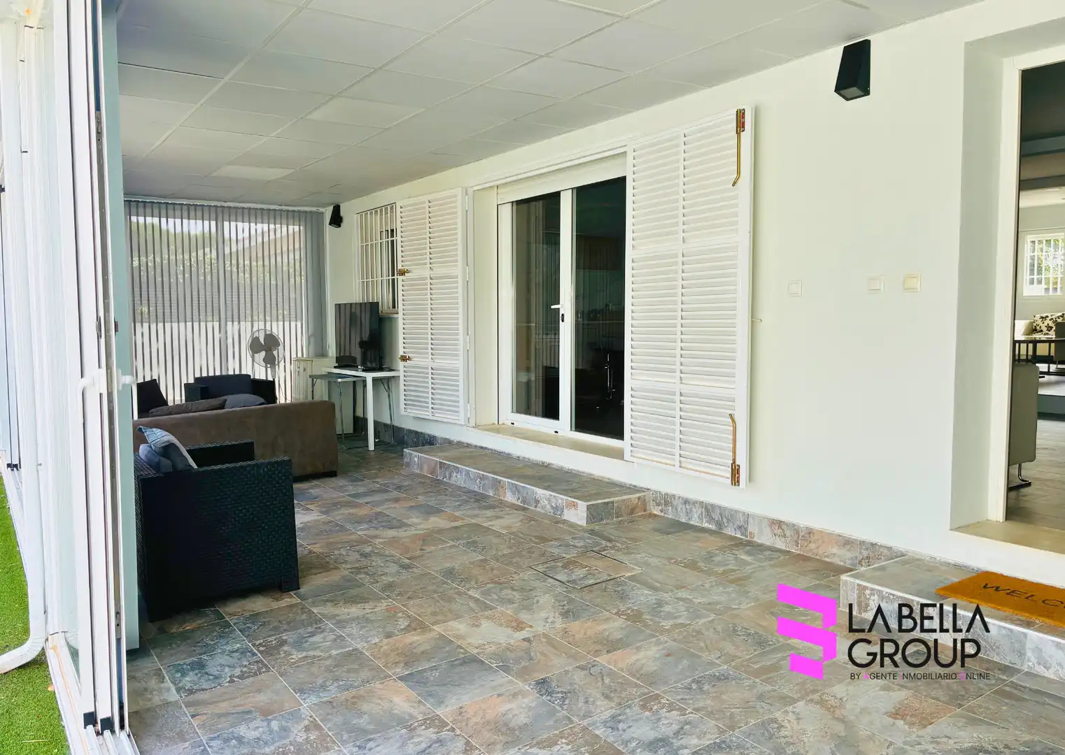 Terrassa de Casa o xalet en venda en Nuevo Baztán amb Aire condicionat, Calefacció i Jardí privat