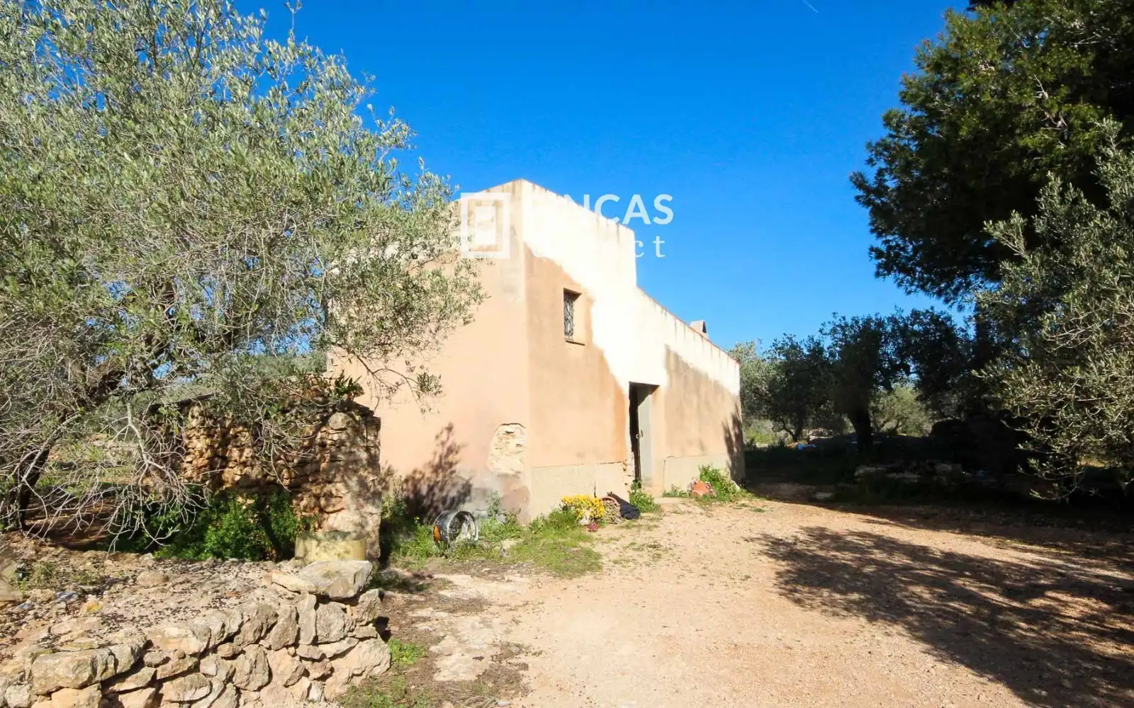 Vista exterior de Finca rústica en venda en Camarles amb Terrassa i Moblat