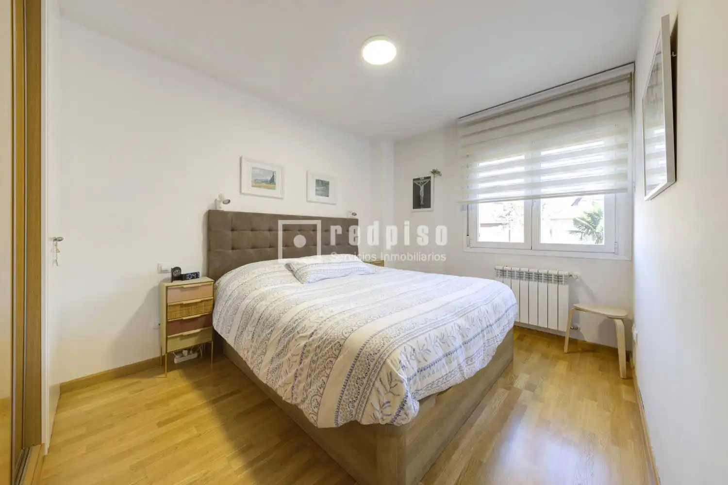 Schlafzimmer von Wohnung zum Verkauf in Boadilla del Monte mit Klimaanlage, Heizung und Privatgarten