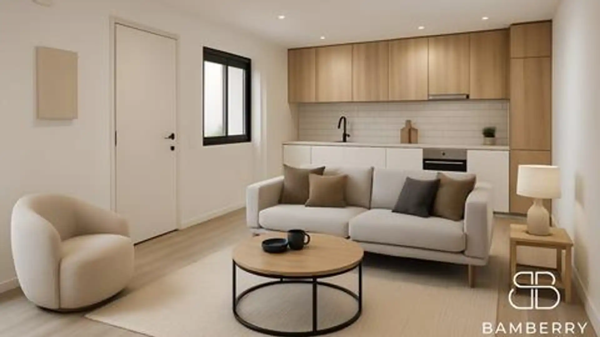 Sala d'estar de Pis en venda en Castelldefels amb Terrassa i Balcó