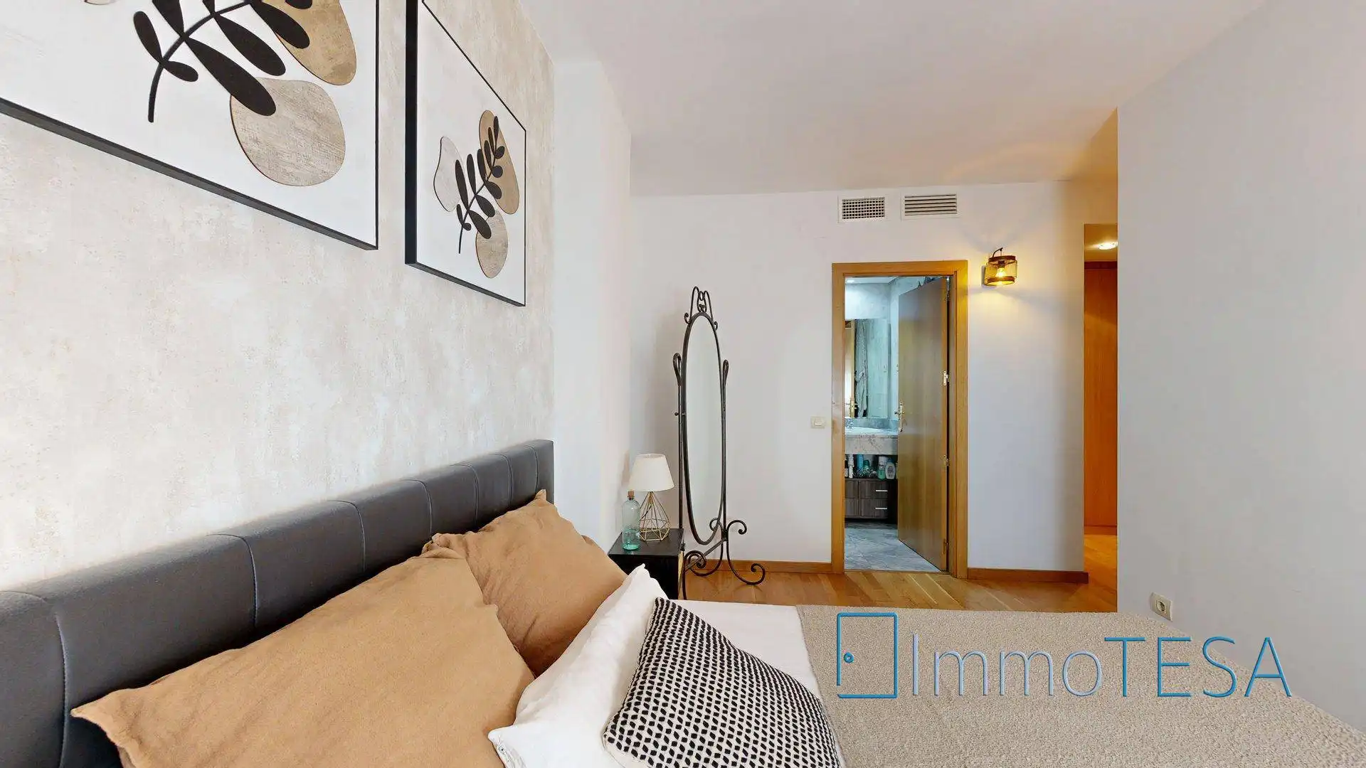 Schlafzimmer von Wohnung zum Verkauf in Barberà del Vallès mit Klimaanlage, Heizung und Parkett