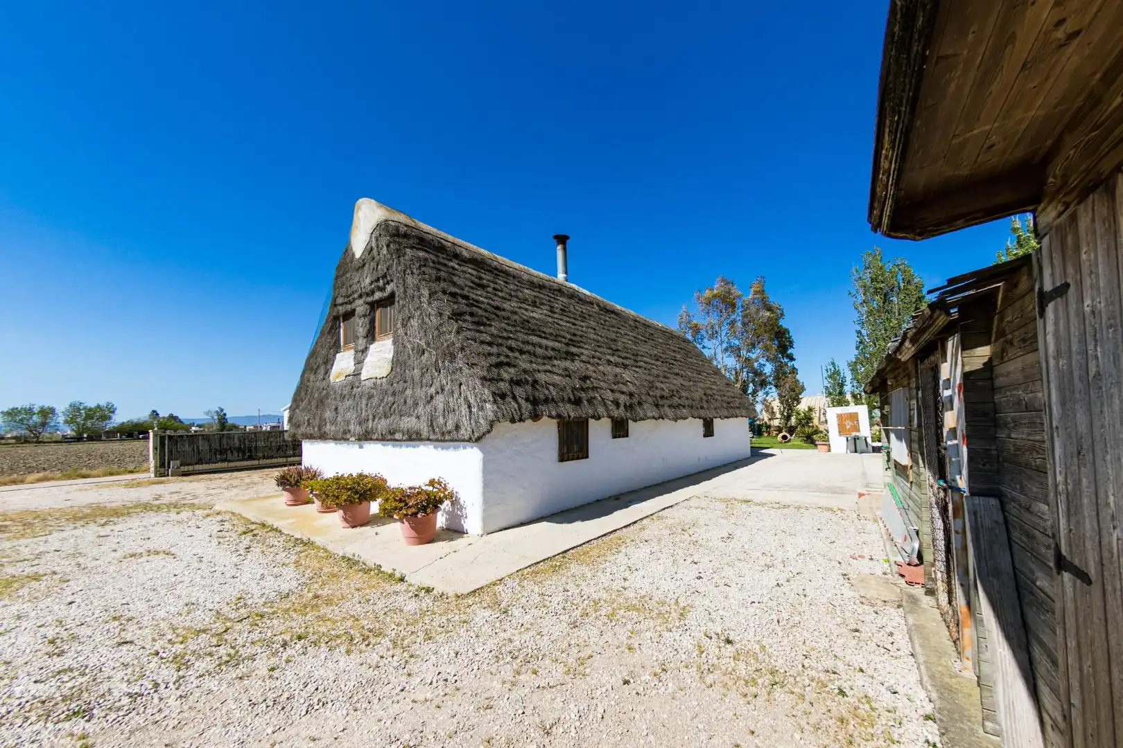 Vista exterior de Finca rústica en venda en Sant Jaume d'Enveja amb Terrassa