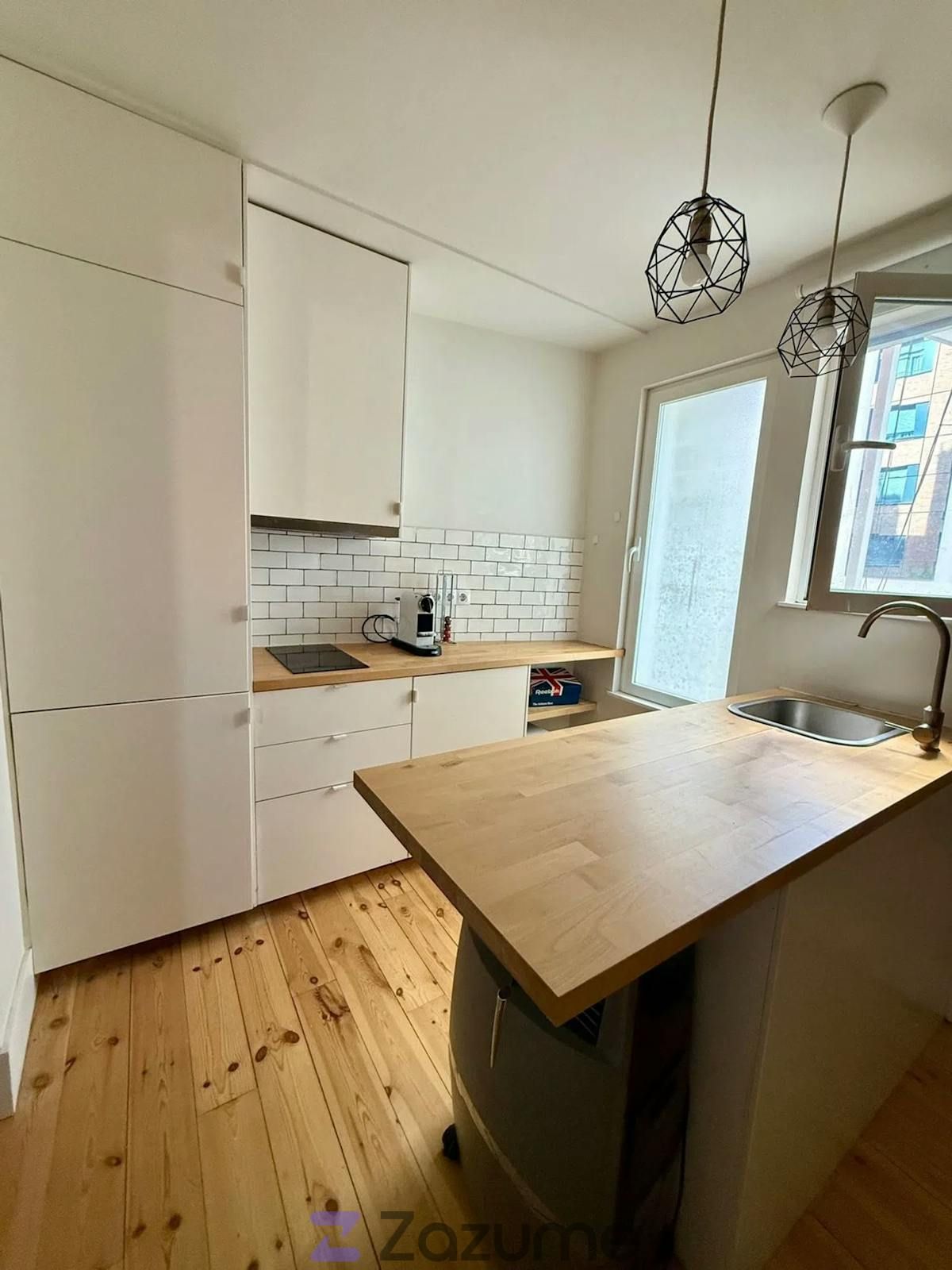 Cuina de Pis de lloguer en  Madrid Capital amb Parquet