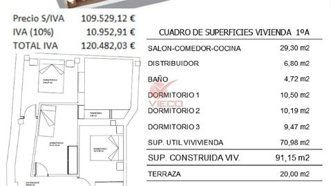 Foto 2 de Piso en venta en Fuentes, Prim, Fuentes, Cuenca