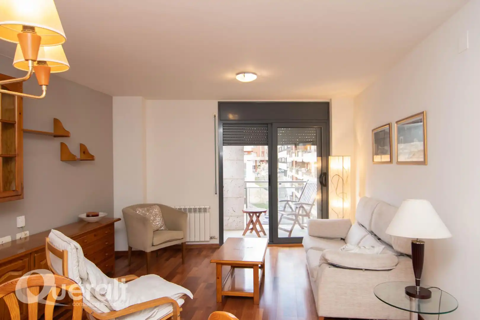 Wohnzimmer von Wohnung zum Verkauf in Lleida mit Heizung