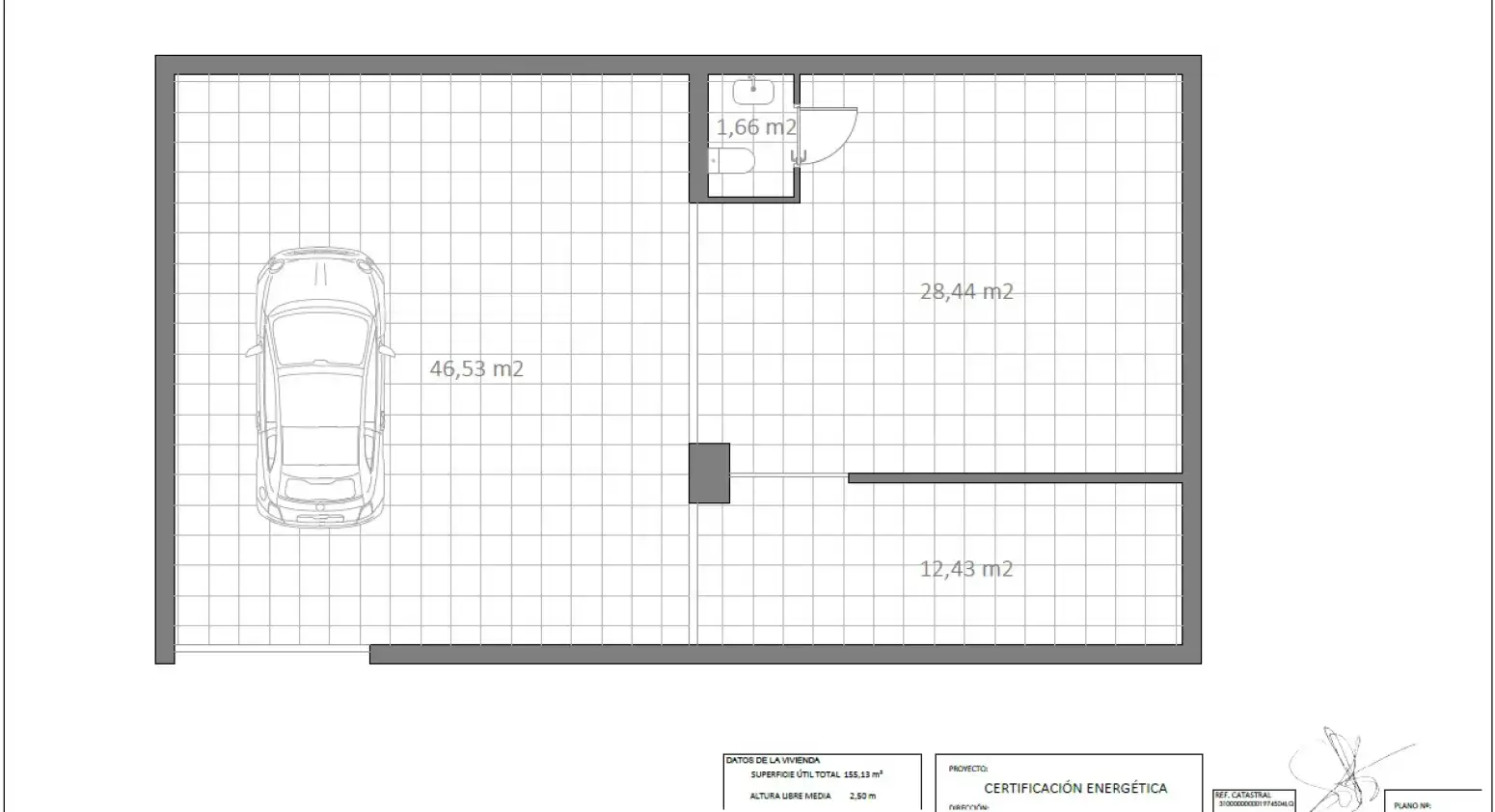 Parkplatz von Wohnung zum Verkauf in  Pamplona / Iruña mit Parkett, Terrasse und Abstellraum