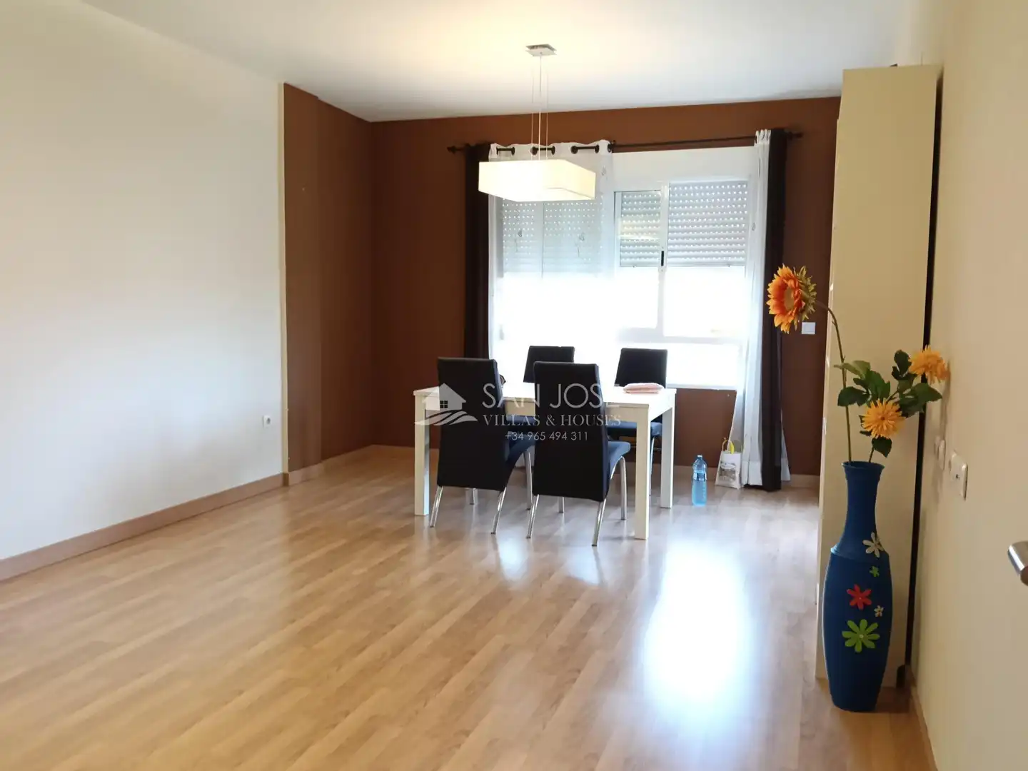 Dining room of Flat for sale in Aspe  with Heating, Terrace and Storage room