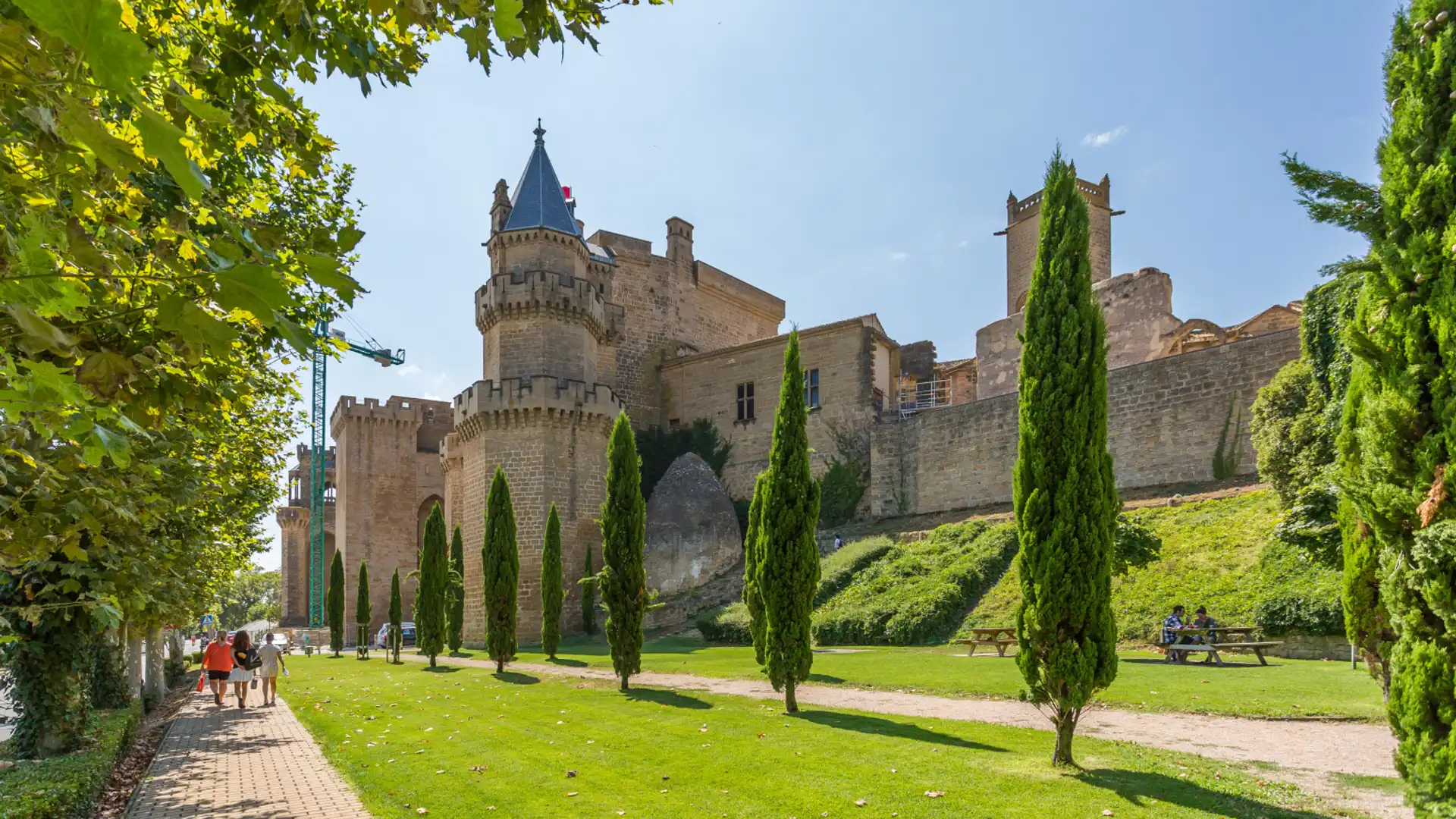 Vista exterior de Residencial en venda en Olite / Erriberri