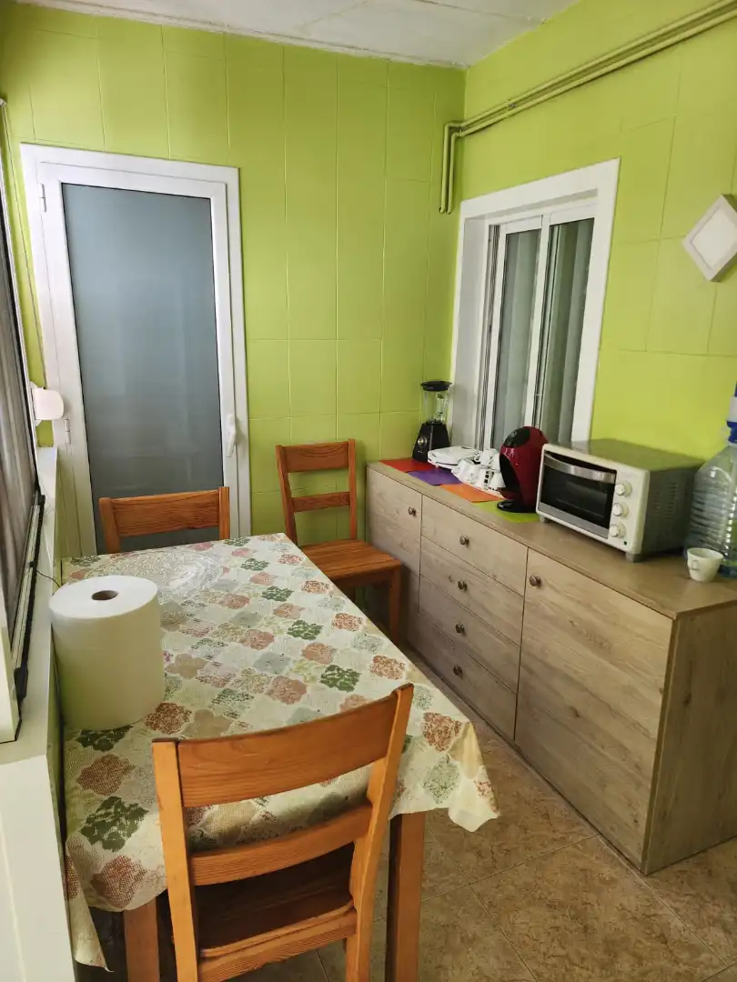 Kitchen of Flat for sale in Sant Joan Despí  with Heating, Furnished and Oven