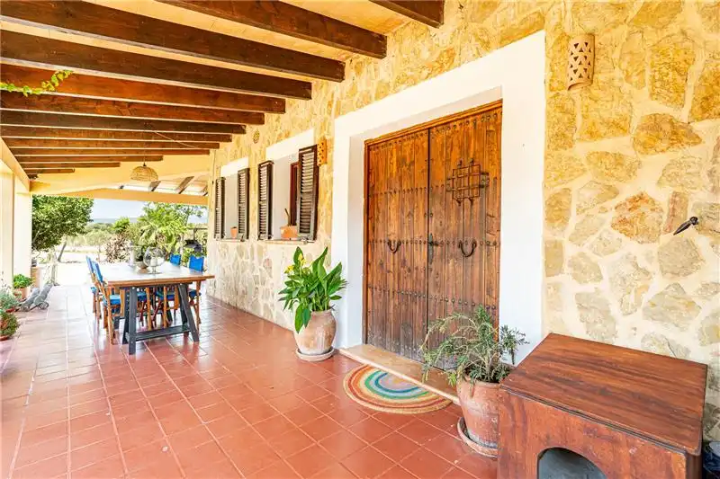 Terrassa de Finca rústica en venda en Binissalem amb Aire condicionat, Jardí privat i Terrassa