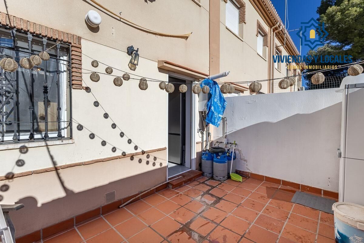 Terrace of Single-family semi-detached for sale in Monachil  with Air Conditioner, Heating and Parquet flooring
