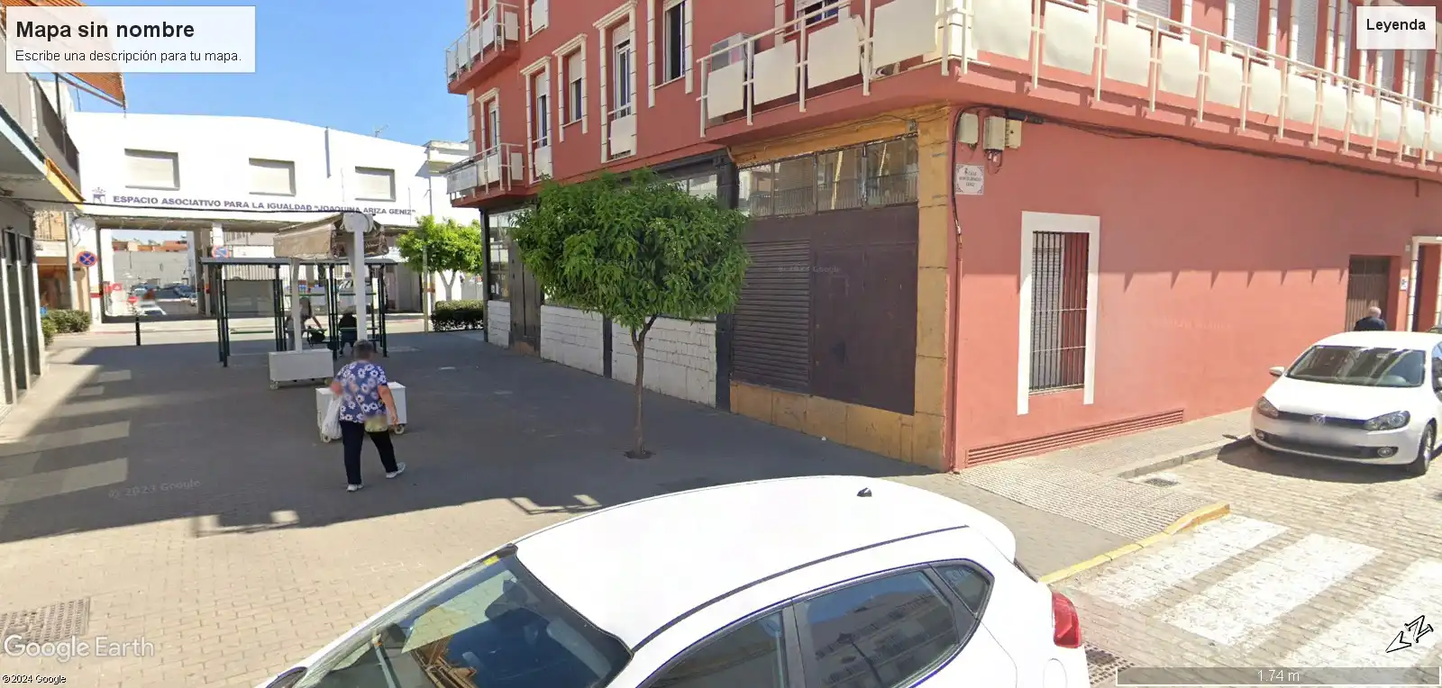 Vista exterior de Local en venta en La Algaba