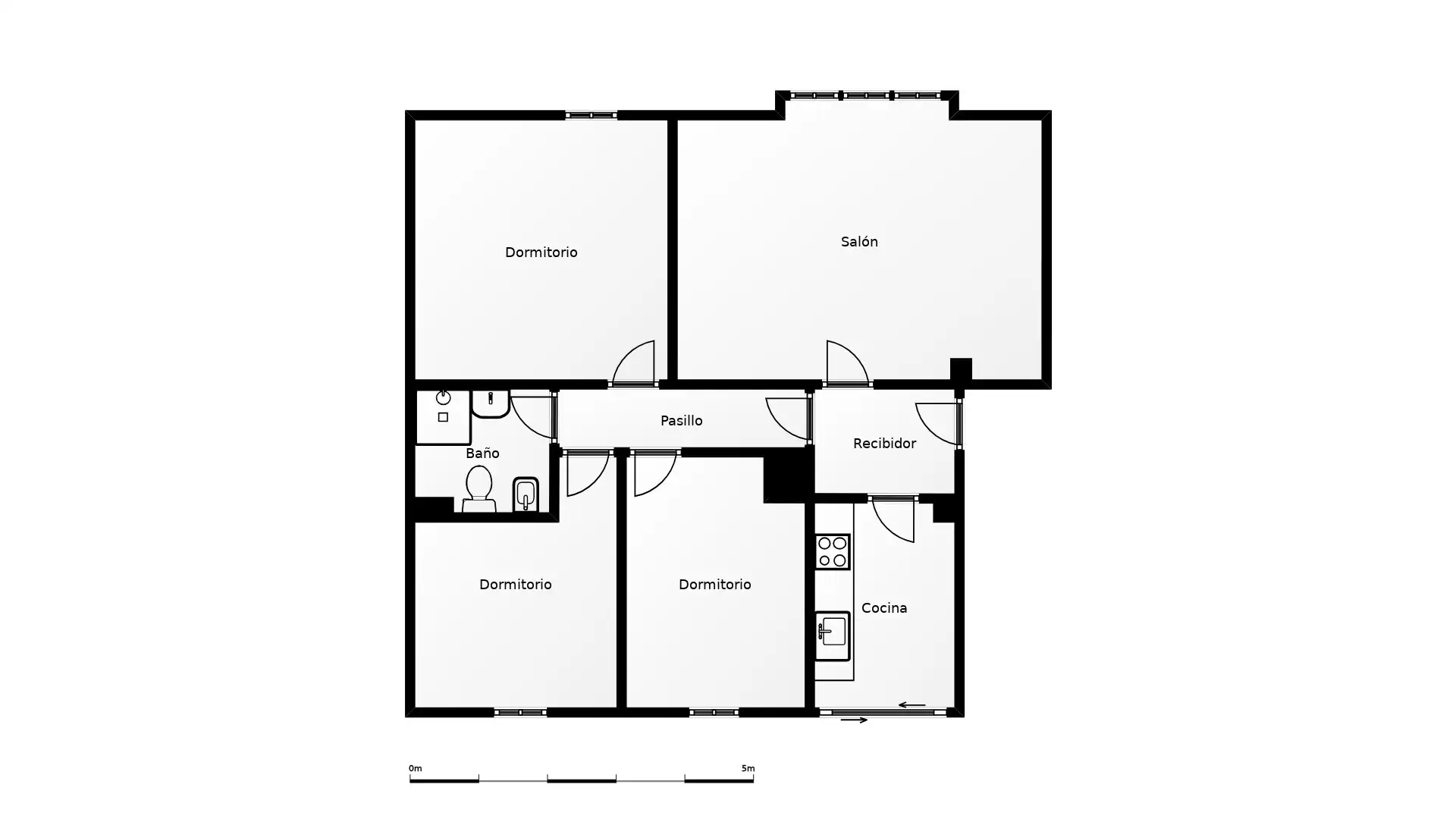 Flat for sale in Gáldar