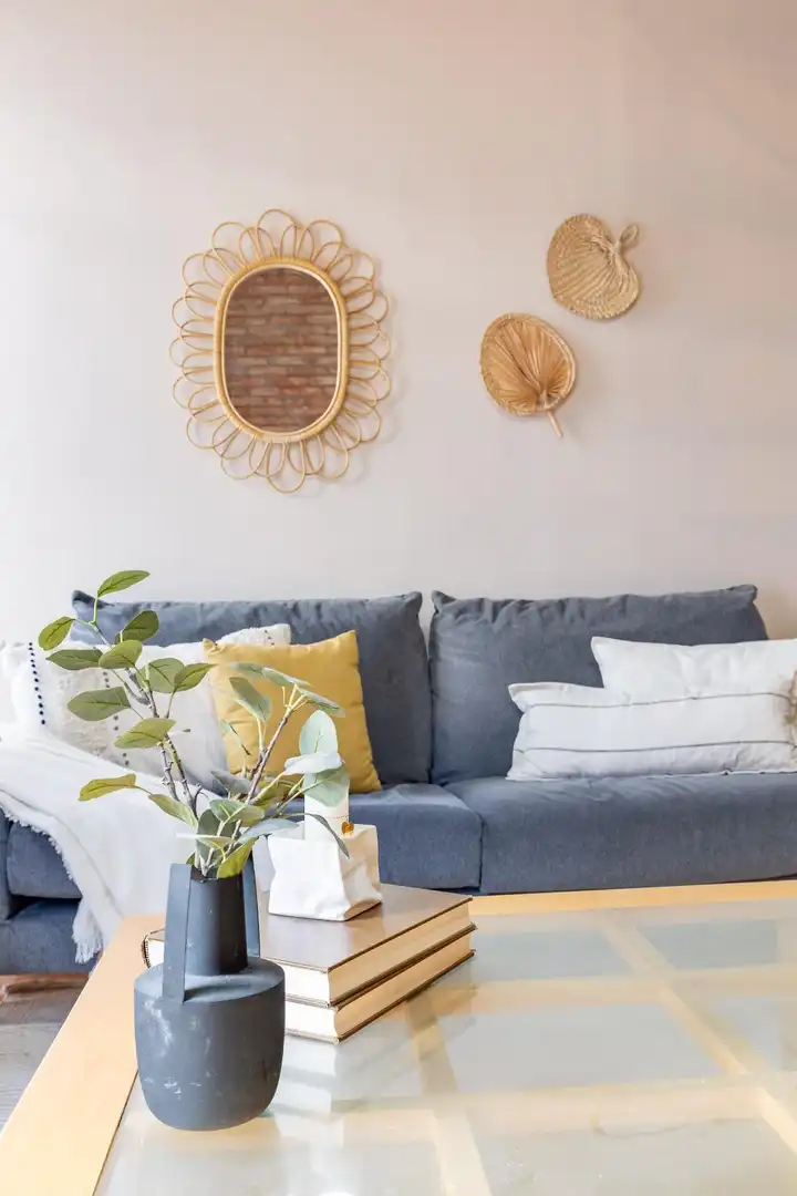 Wohnzimmer von Maisonette zum Verkauf in Valencia mit Klimaanlage und Balkon