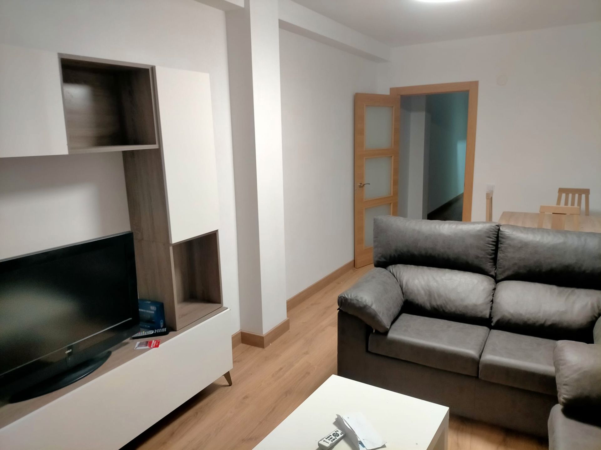 Living room of Flat to rent in  Jaén Capital  with Furnished and Balcony