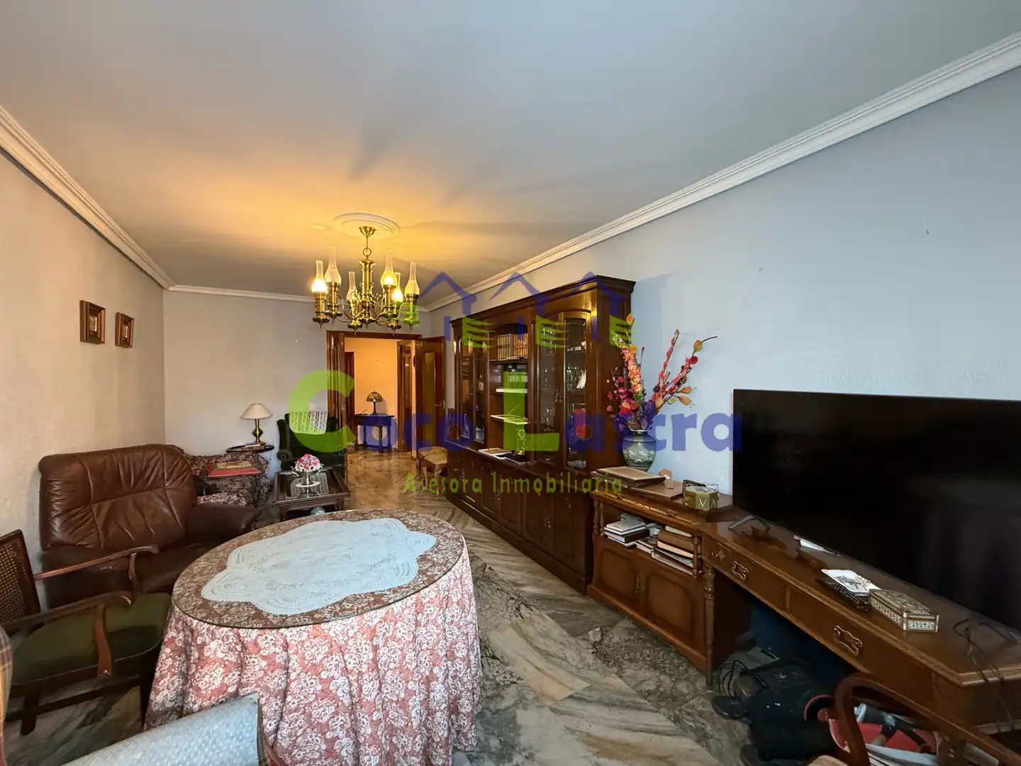 Sala de estar de Piso en venta en Salamanca con Calefacción, Terraza y Horno