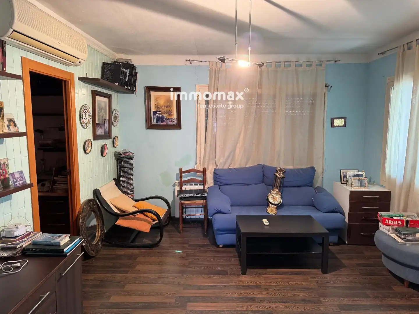Living room of Houses for sale in Santa Eulàlia de Ronçana  with Air Conditioner, Heating and Terrace