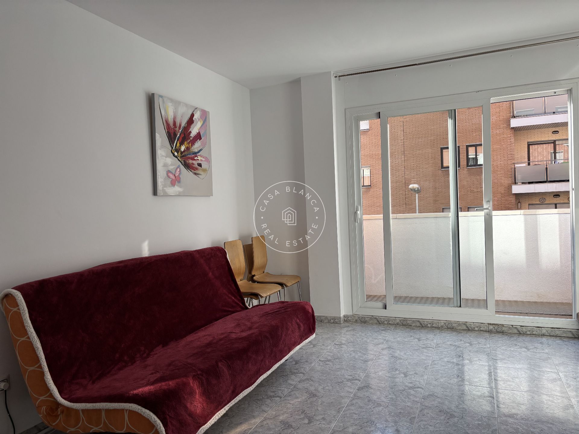 Sala d'estar de Àtic en venda en Lloret de Mar amb Aire condicionat, Terrassa i Piscina comunitària