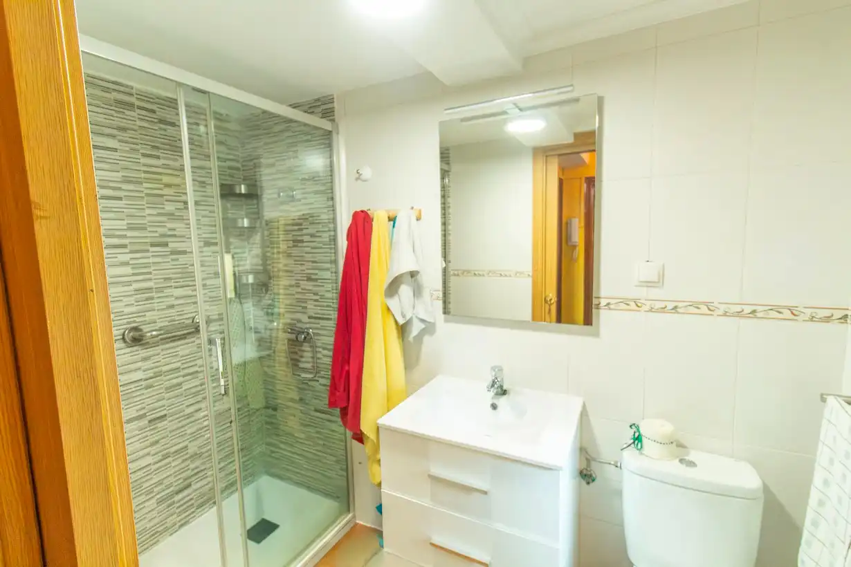 Bathroom of Flat for sale in Madrid  with Air Conditioner, Heating and Furnished