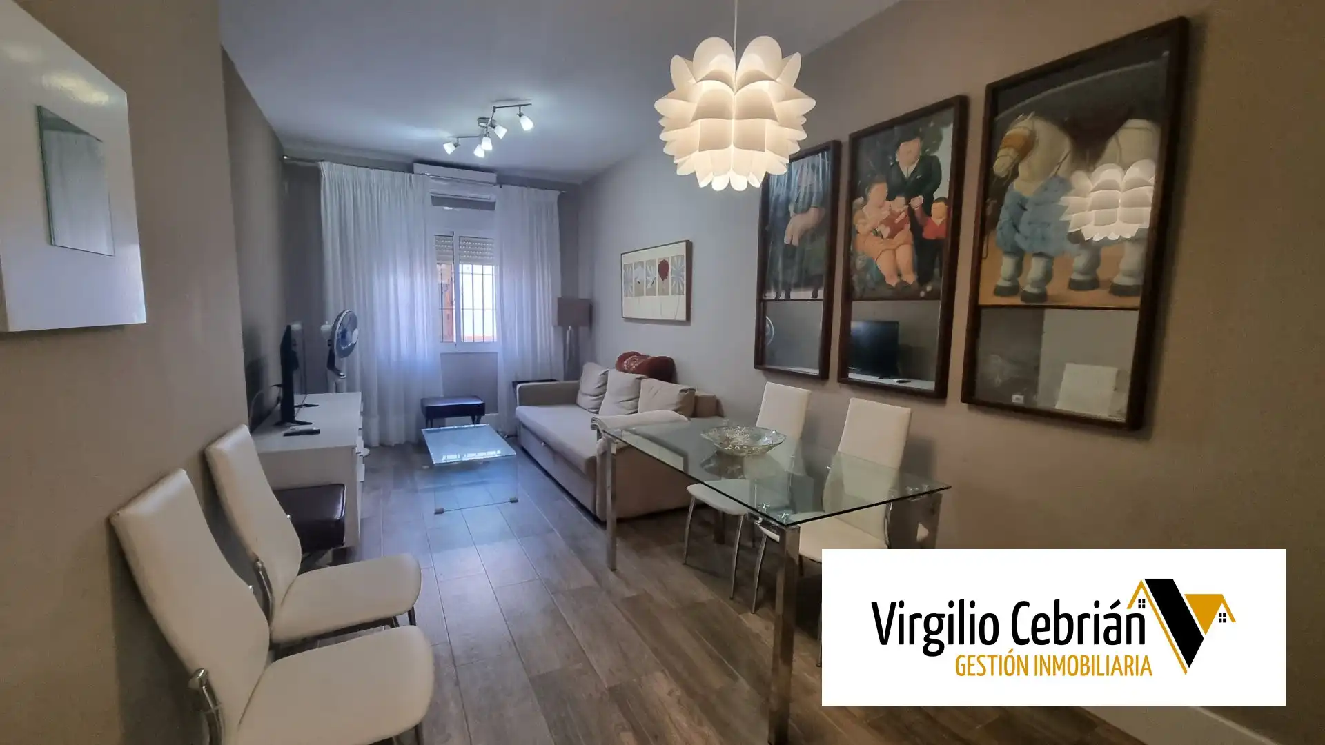 Sala de estar de Piso en venta en Chipiona