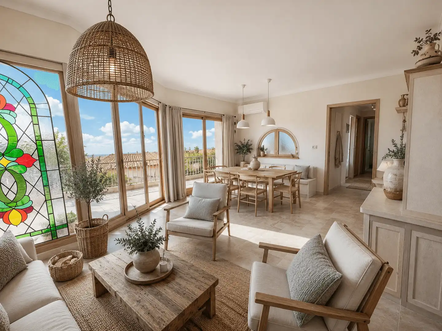 Sala de estar de Apartamento en venta en Manacor con Aire acondicionado, Calefacción y Trastero