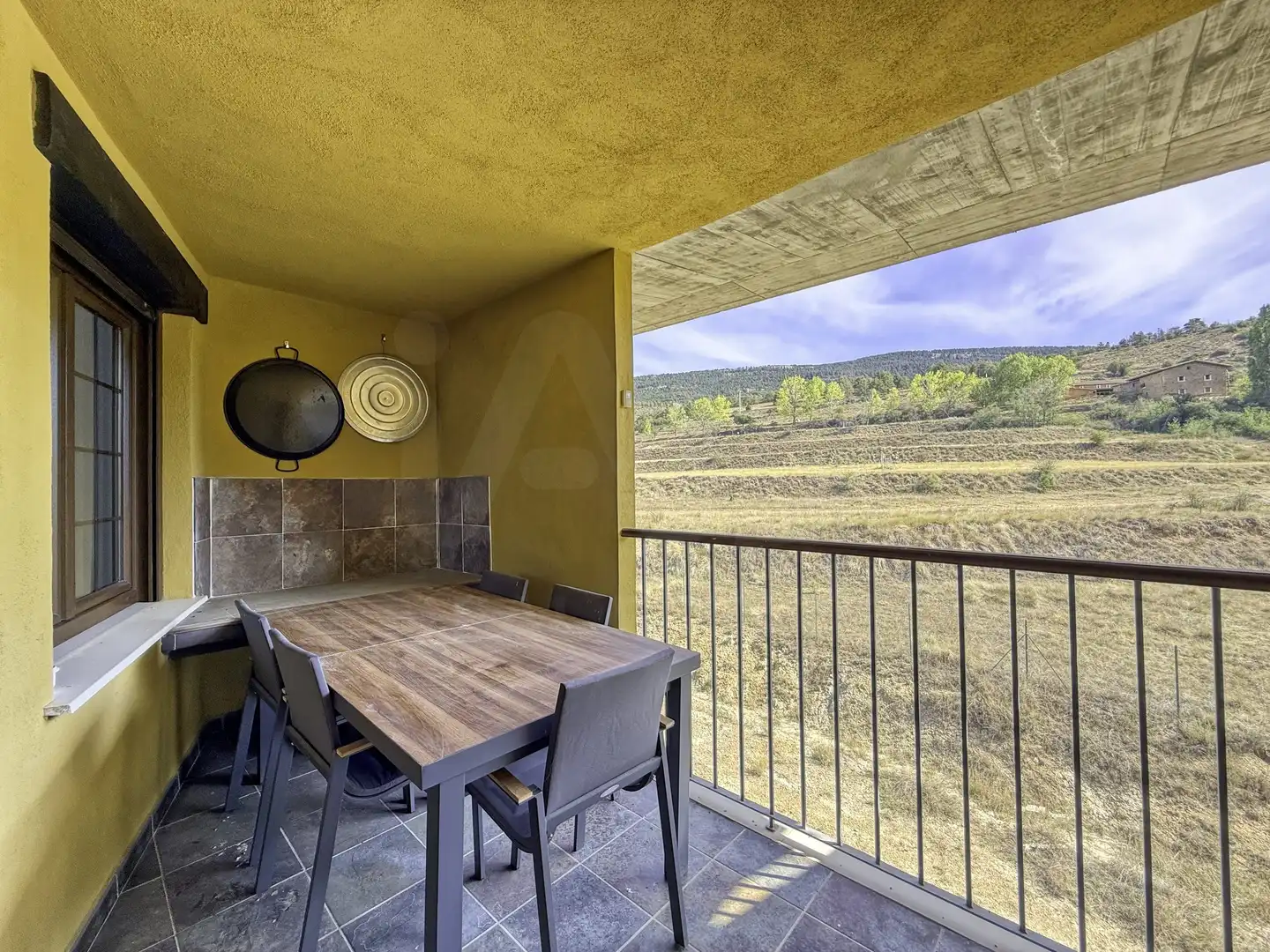 Terraza de Dúplex en venta en Alcalá de la Selva con Calefacción y Terraza