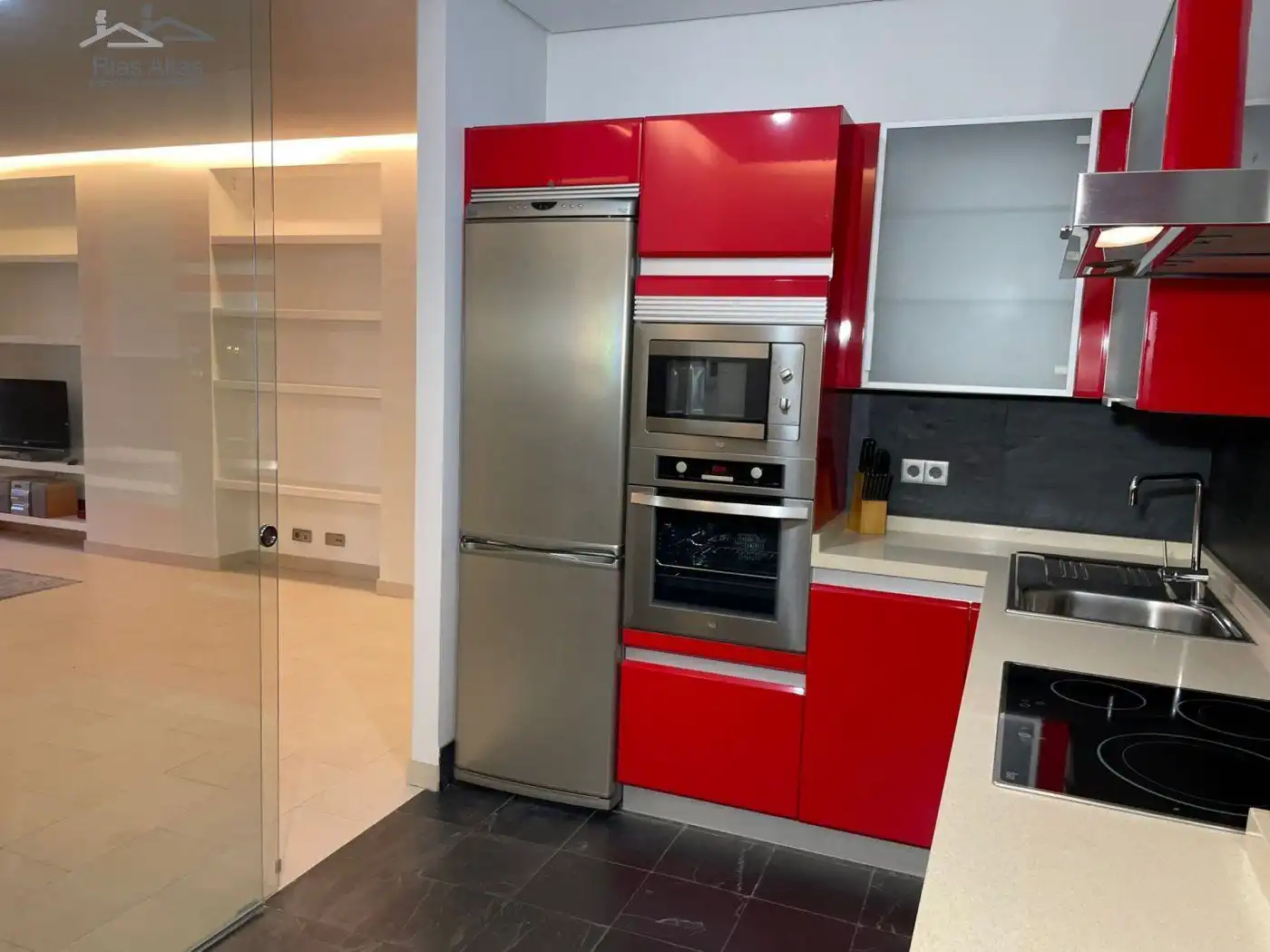 Cocina de Piso en venta en A Coruña Capital  con Calefacción