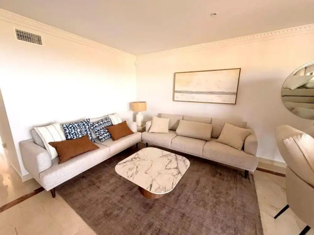 Living room of Apartments for rent in Benahavís  with Air Conditioner, Terrace and Swimming Pool