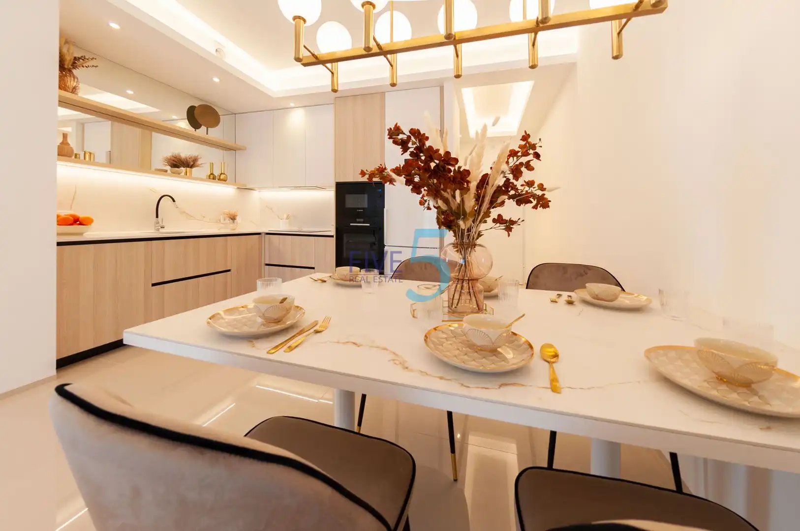 Kitchen of Flat for sale in Rojales  with Swimming Pool