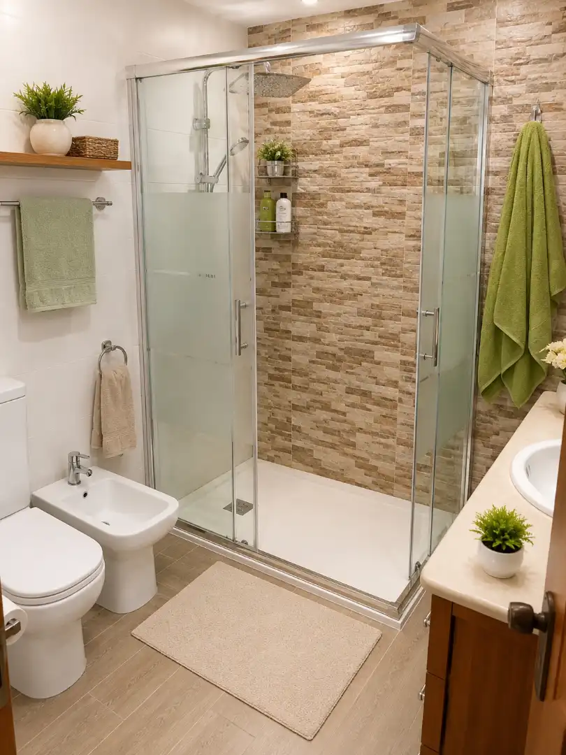 Bathroom of Houses for sale in Cartagena  with Air Conditioner, Private garden and Terrace