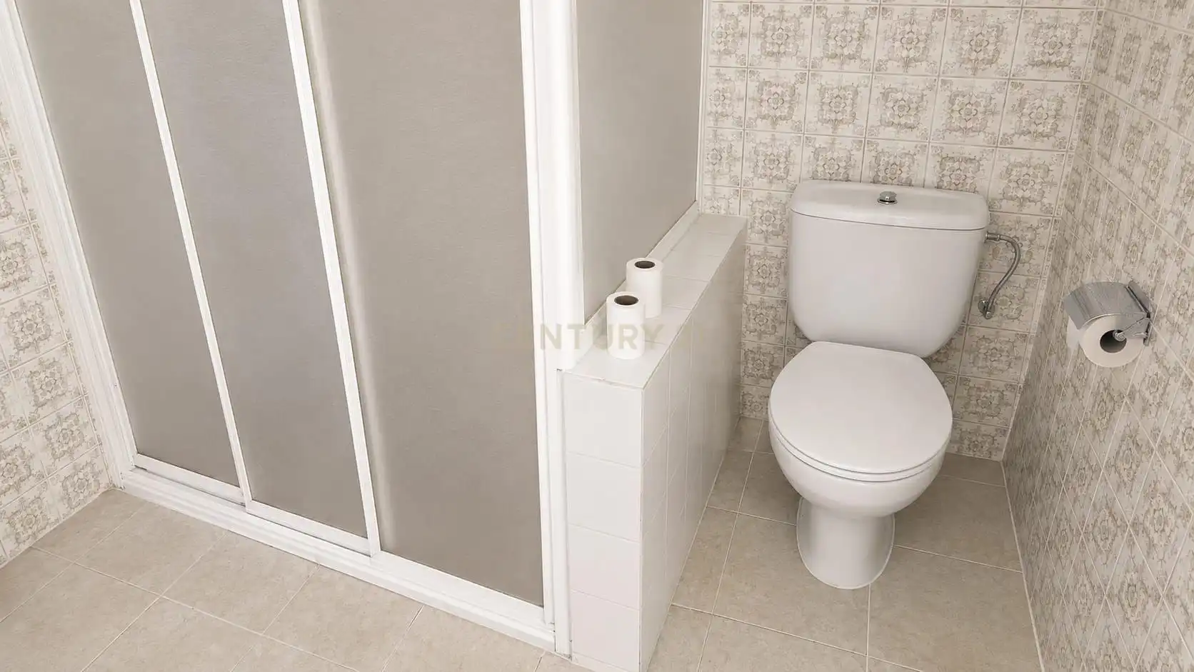 Bathroom of Houses for sale in Granja de Torrehermosa  with Air Conditioner, Storage room and Oven