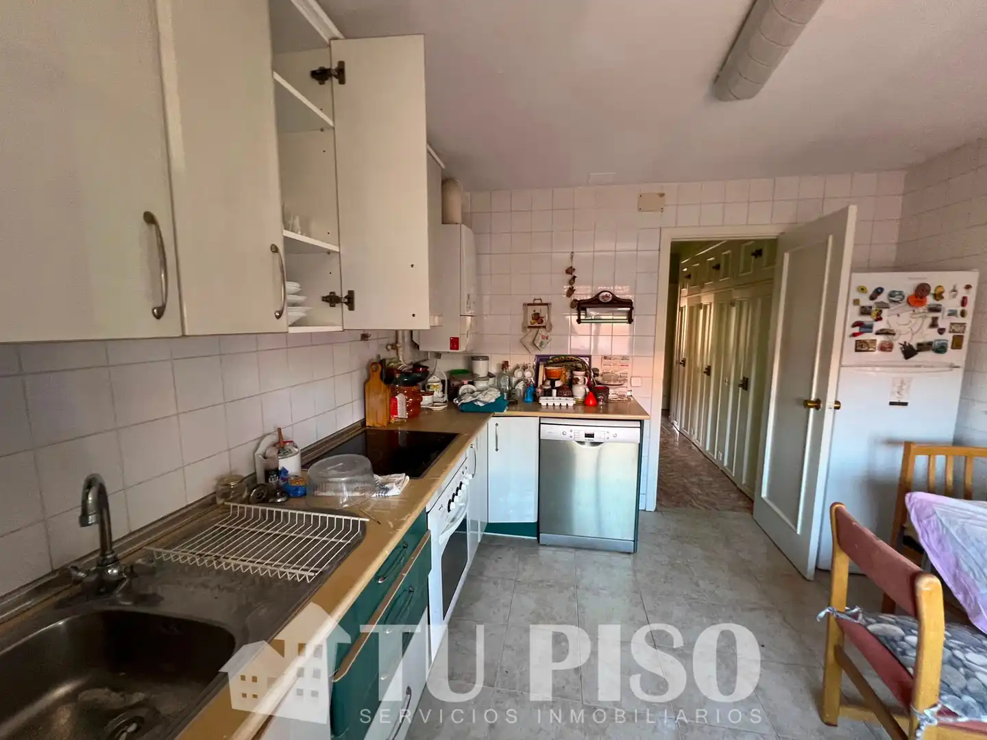 Cocina de Piso en venta en Madrid con Calefacción, Terraza y Amueblado