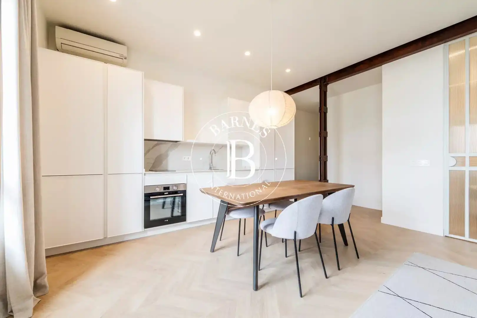 Kitchen of Flat for rent in Madrid  with Air Conditioner, Heating and Furnished