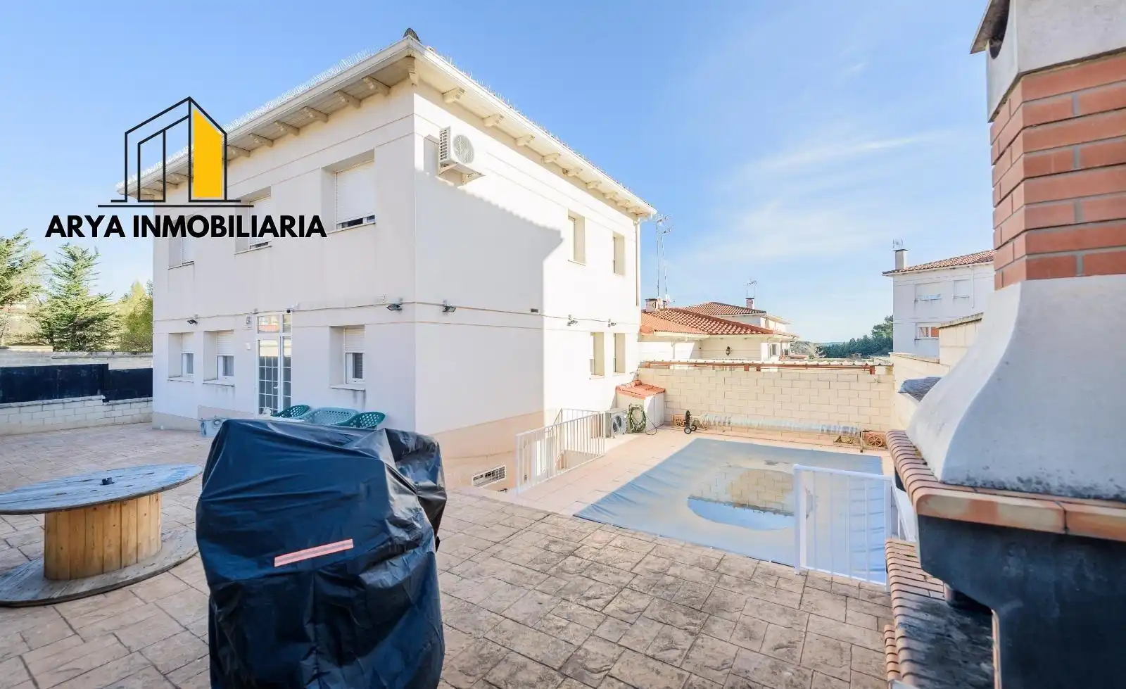 Terraza de Casa o chalet en venta en Horche con Aire acondicionado, Calefacción y Jardín privado