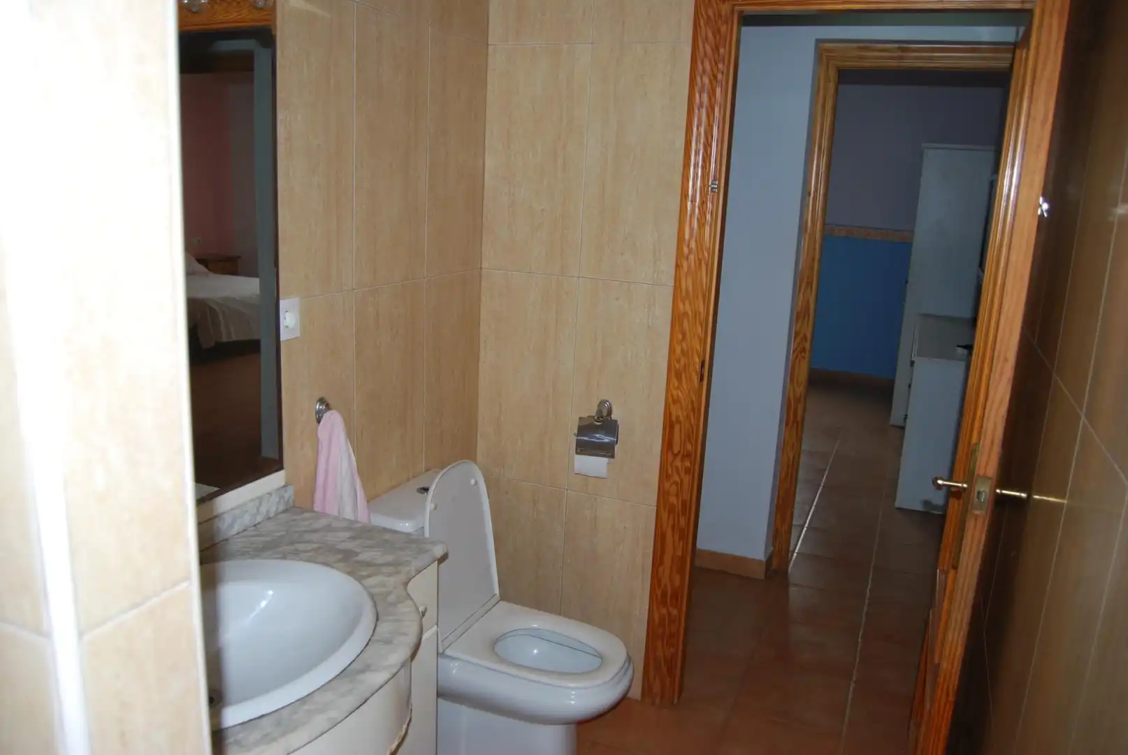 Baño de Finca rústica en venta en Murcia con Aire acondicionado, Jardín privado y Terraza