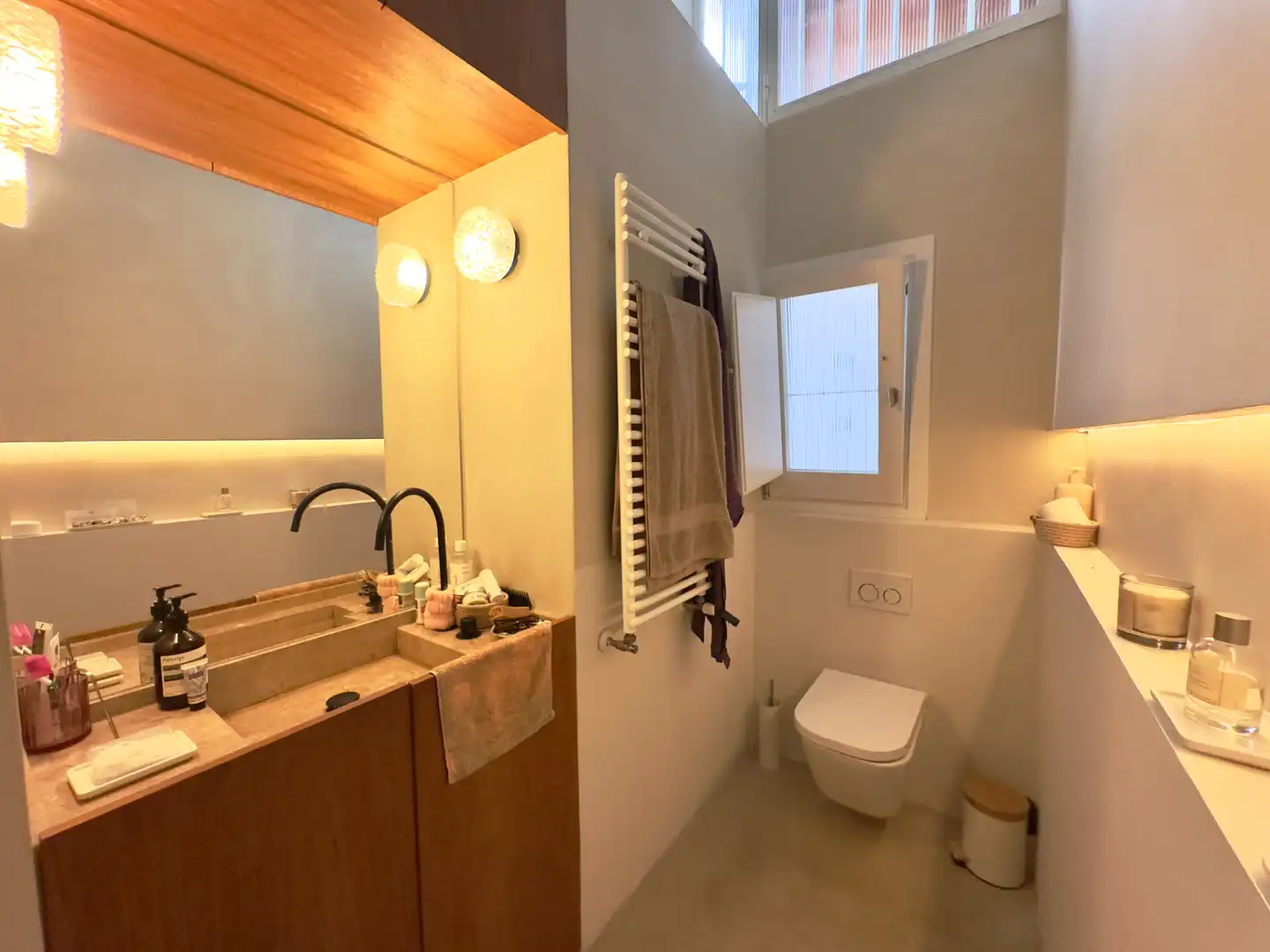 Baño de Piso de alquiler en Madrid con Aire acondicionado, Calefacción y Amueblado