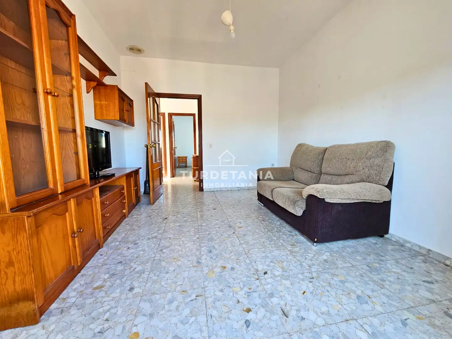 Living room of Flat for sale in Sanlúcar de Barrameda  with Air Conditioner, Terrace and Balcony
