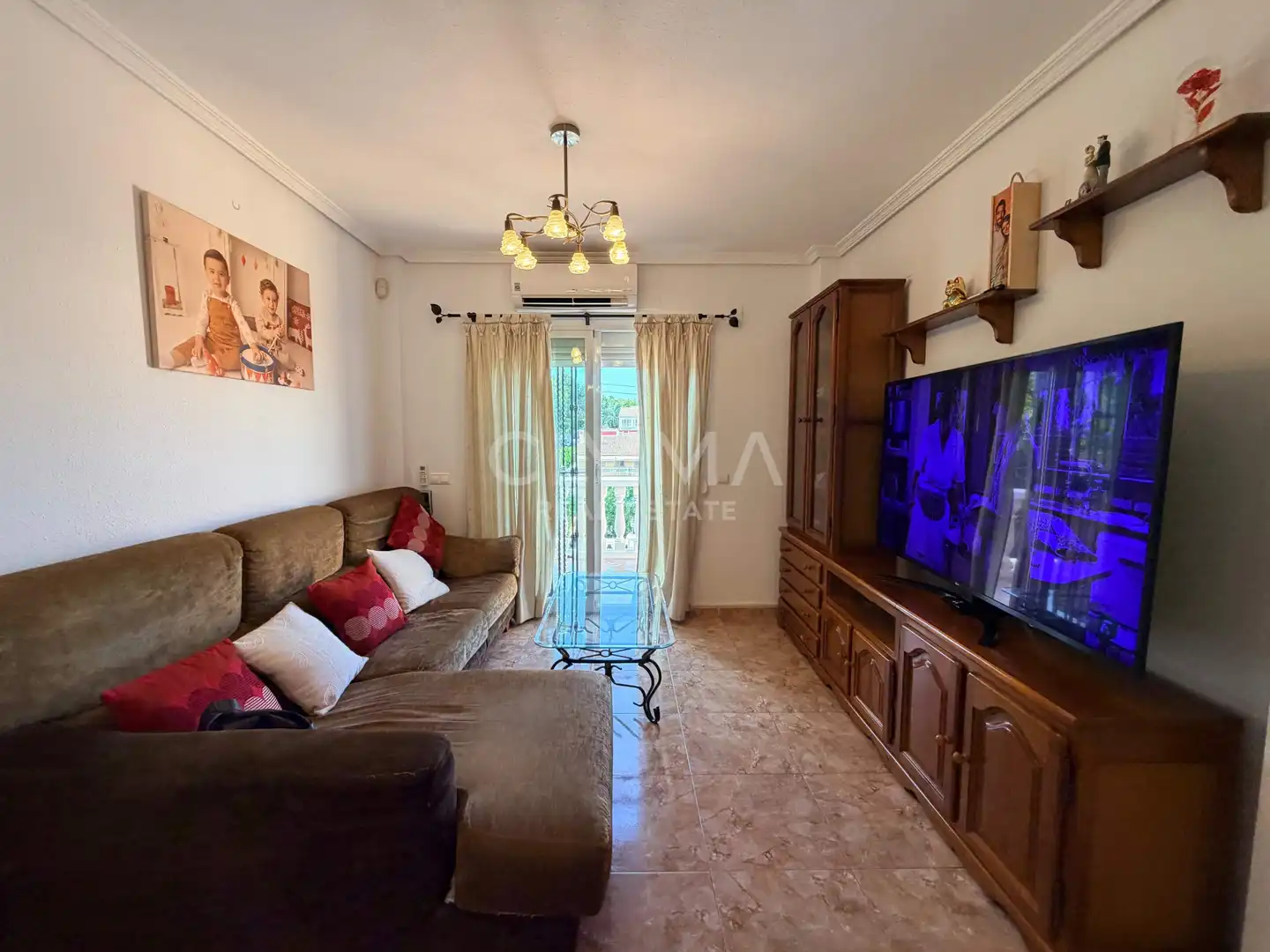 Living room of Detached homes for sale in La Nucia  with Air Conditioner, Heating and Private garden