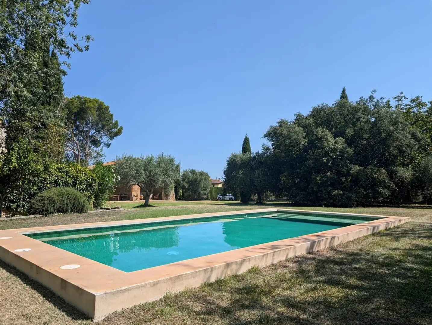 Piscina de Casa o xalet en venda en Garrigàs amb Aire condicionat, Calefacció i Terrassa