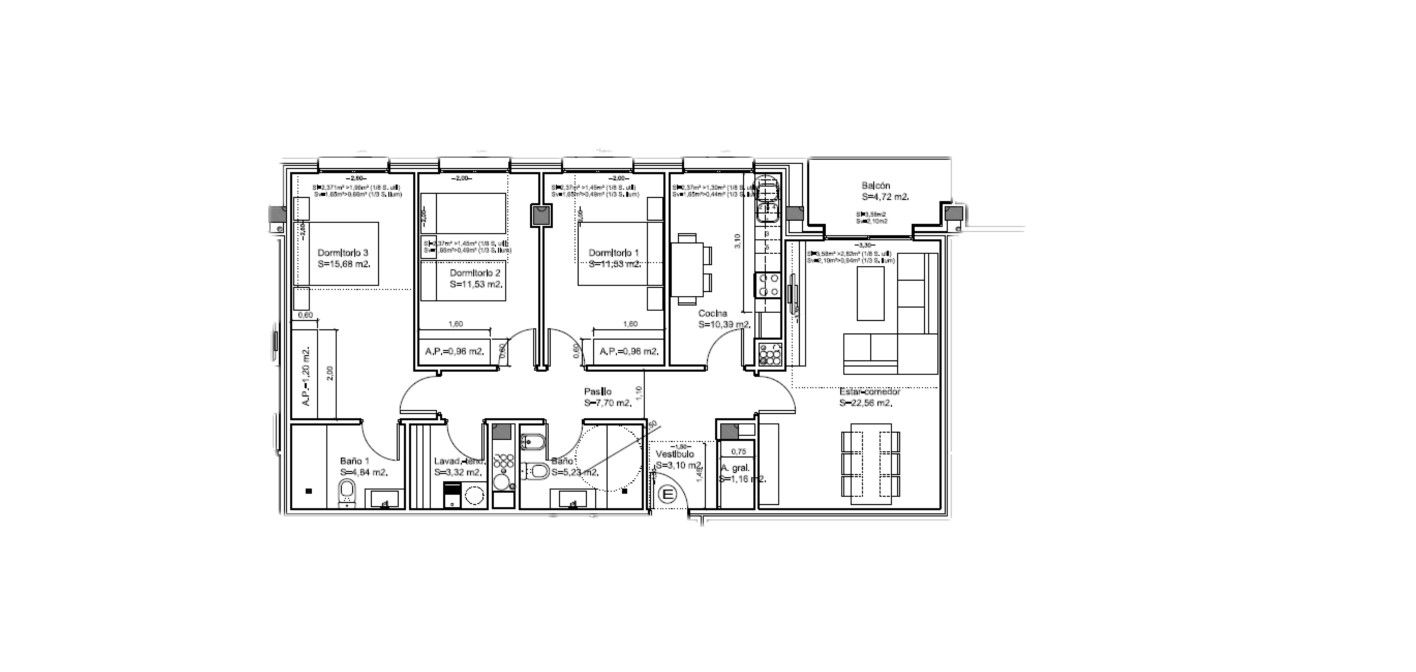Wohnung zum Verkauf in Barbadás mit Parkett, Abstellraum und Balkon