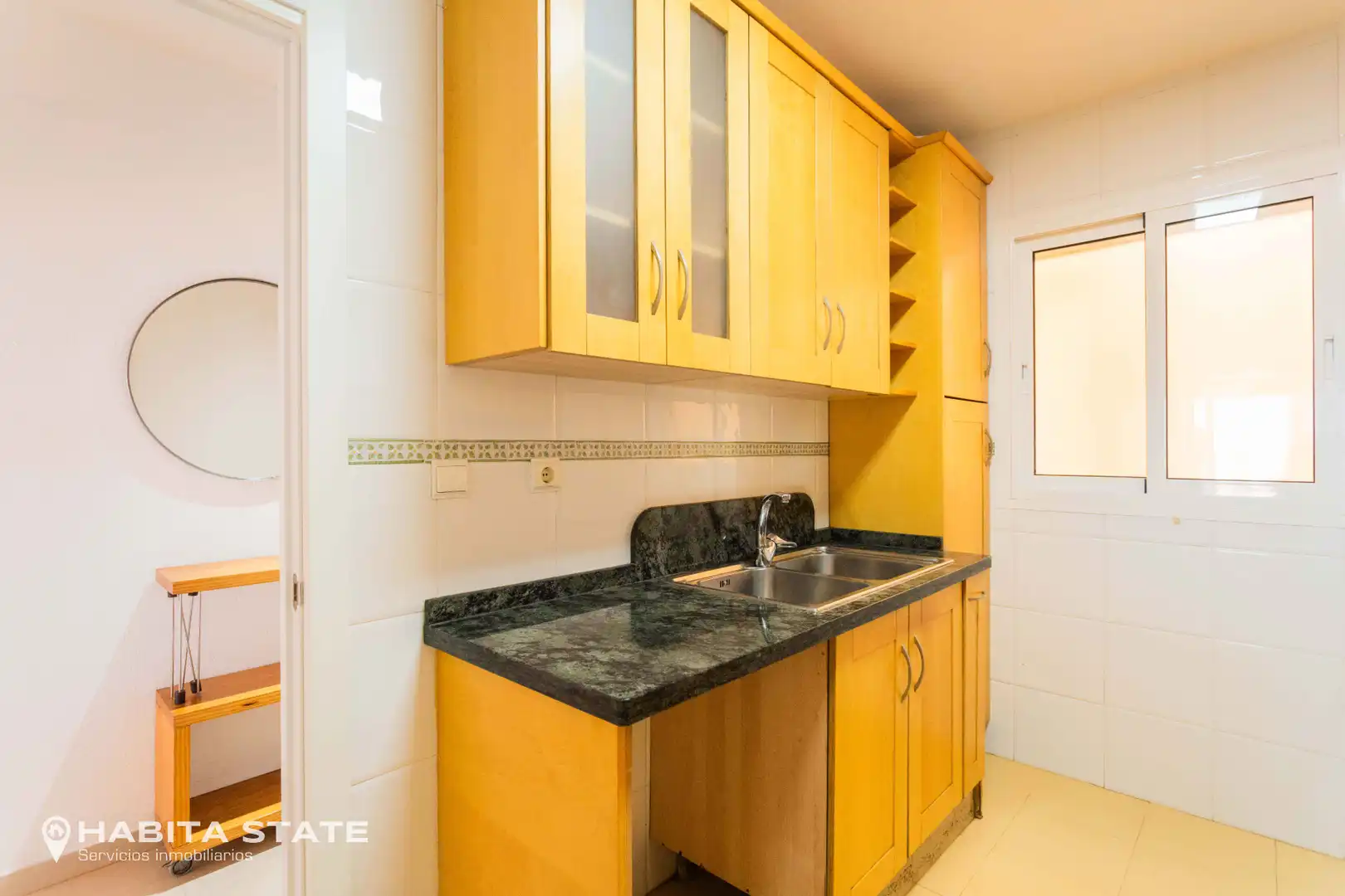Cocina de Apartamento en venta en El Ejido con Terraza, Amueblado y Horno