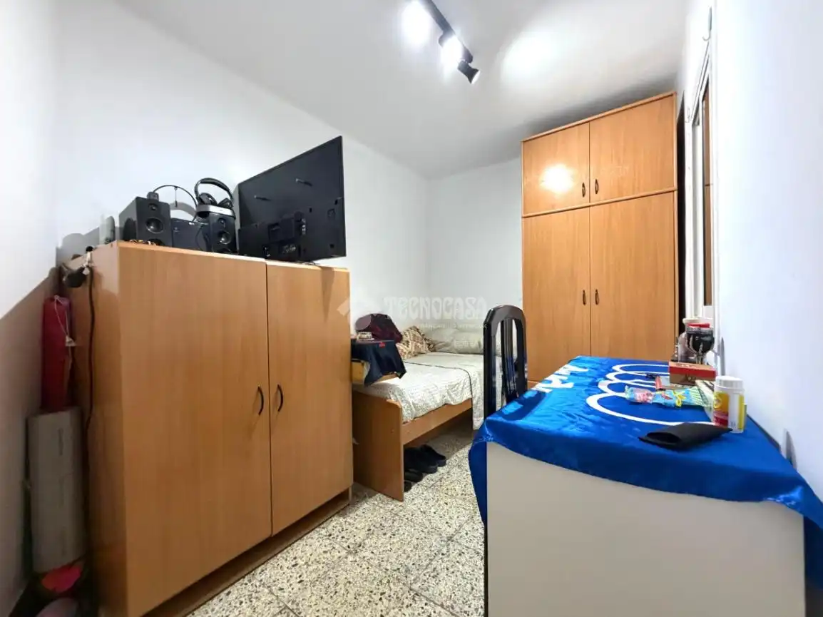 Bedroom of Flat for sale in Badalona  with Air Conditioner and Balcony
