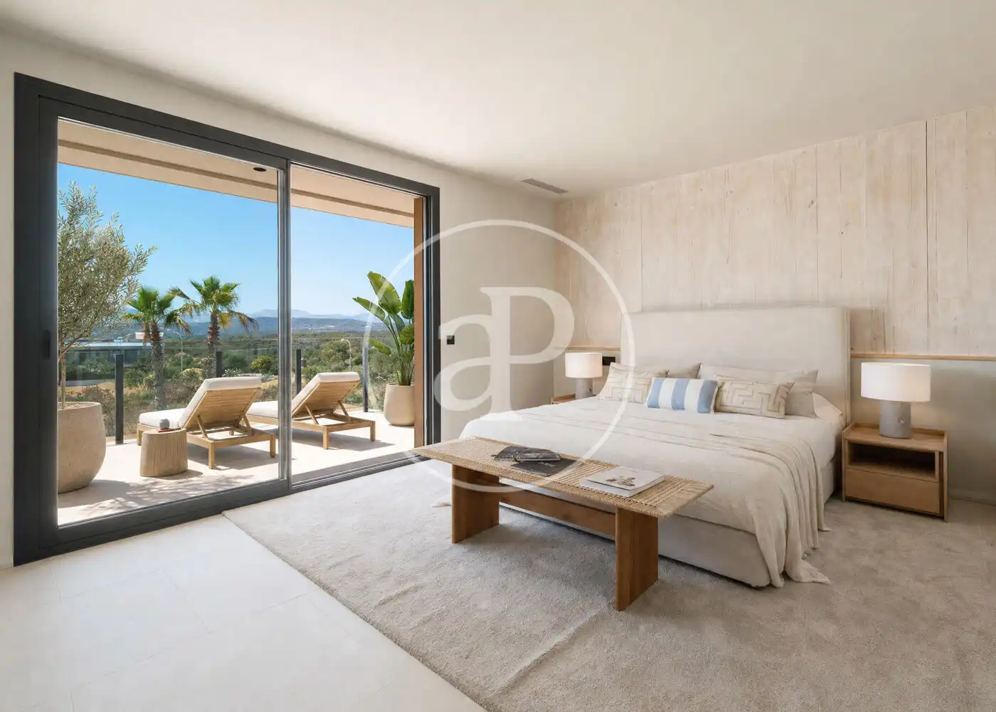 Habitación de Casa o chalet en venta en  Palma de Mallorca con Aire acondicionado, Calefacción y Jardín privado