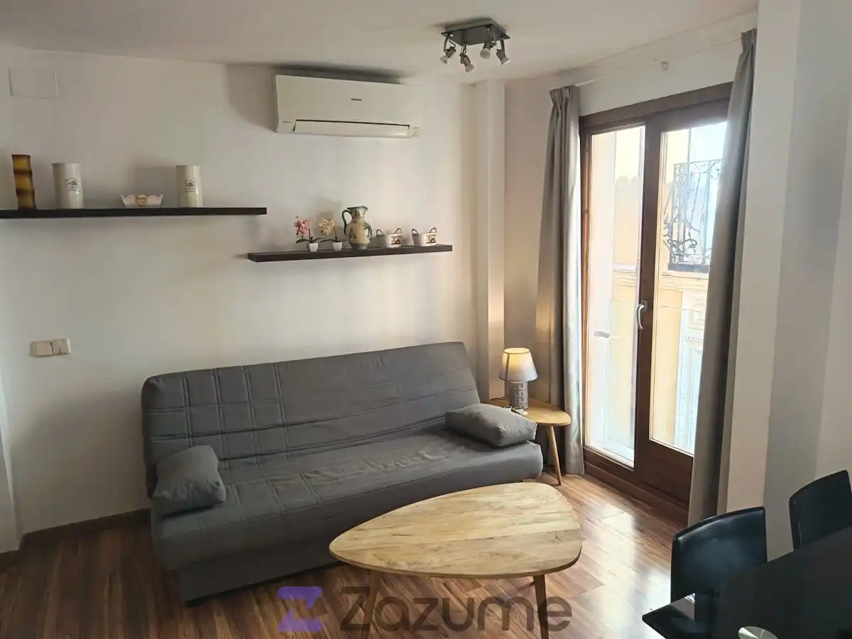 Wohnzimmer von Wohnung zur Miete in Toledo mit Klimaanlage, Heizung und Parkett