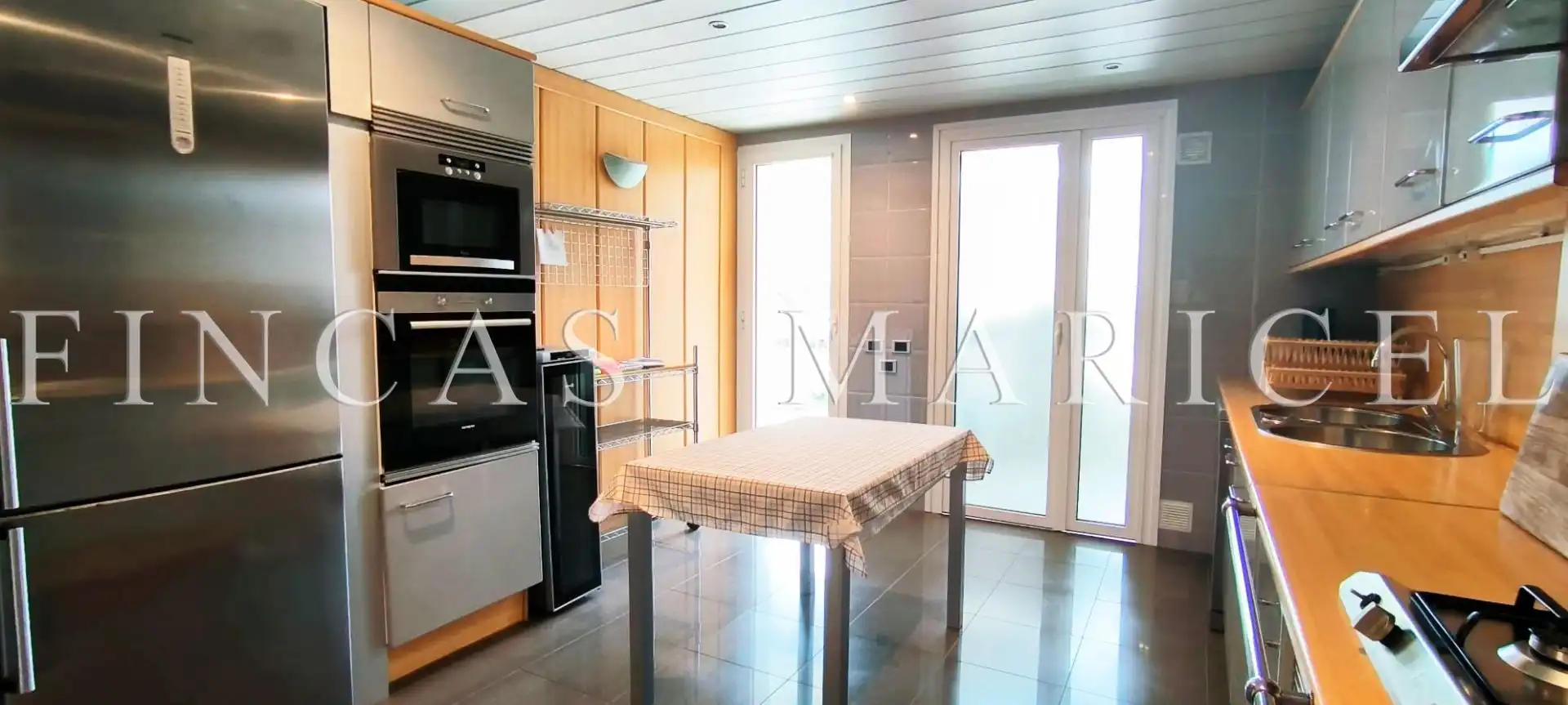 Cocina de Piso de alquiler en Sitges con Aire acondicionado, Calefacción y Terraza