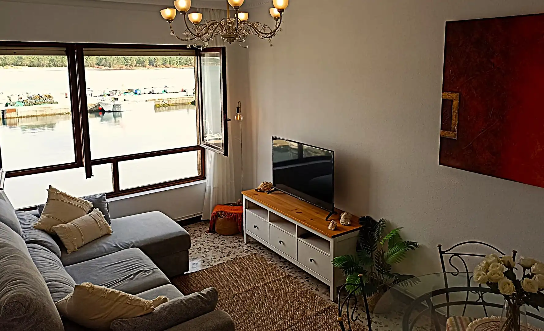 Wohnzimmer von Gebäude zum Verkauf in Mañón