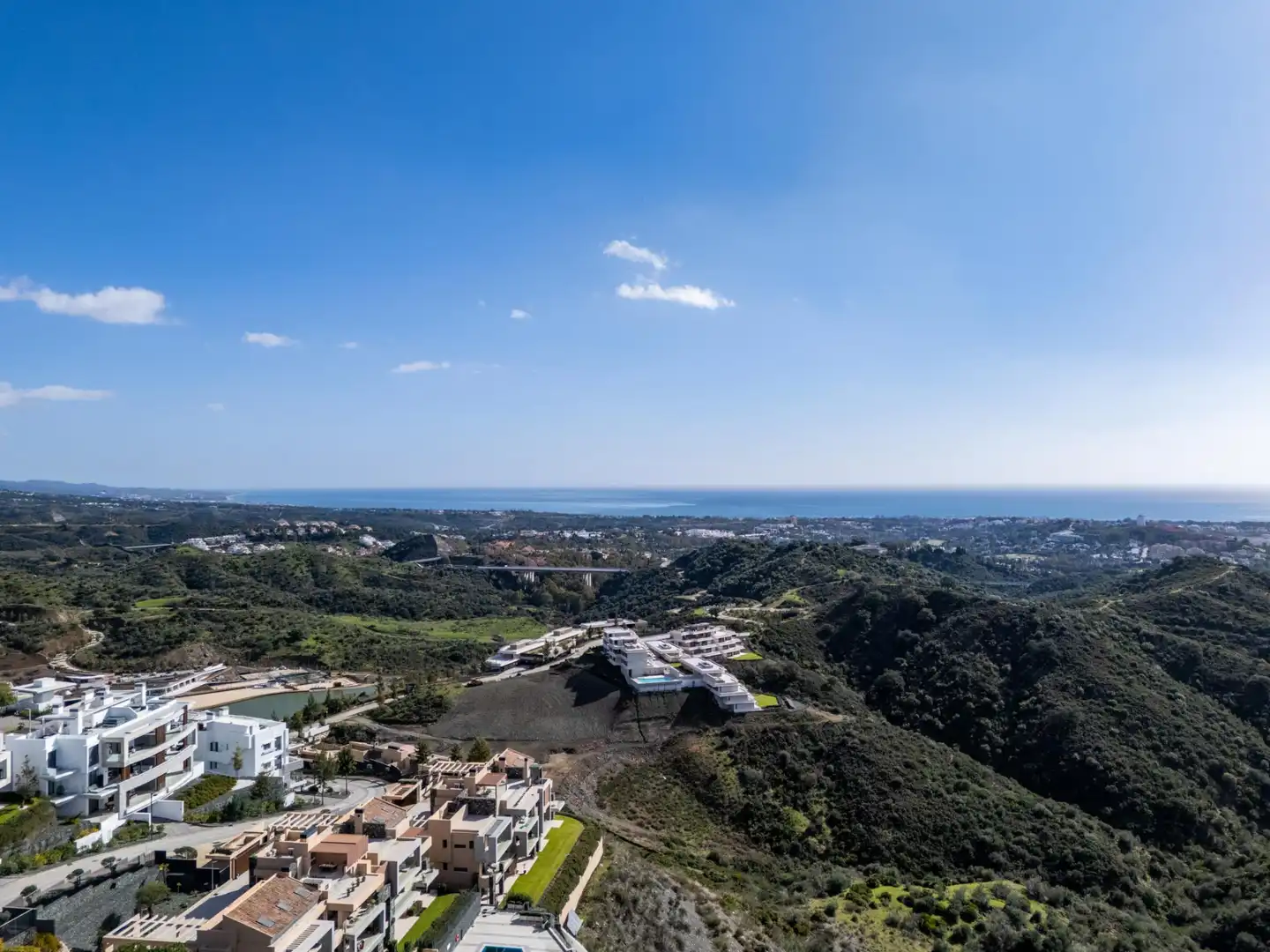 Exterior view of Apartments for sale in Benahavís  with Air Conditioner, Terrace and Storage room