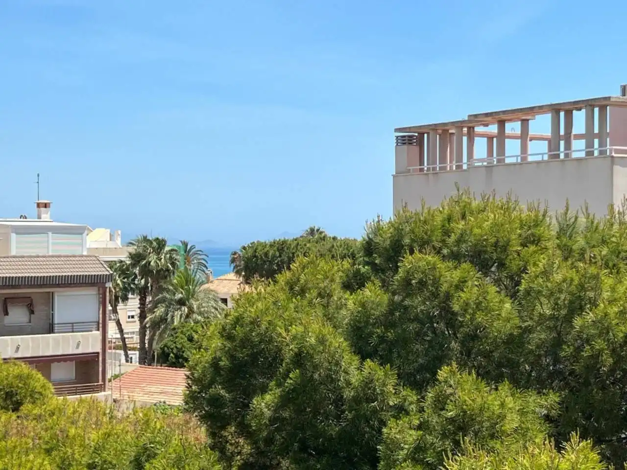Exterior view of Attic for sale in El Campello  with Air Conditioner, Terrace and Furnished