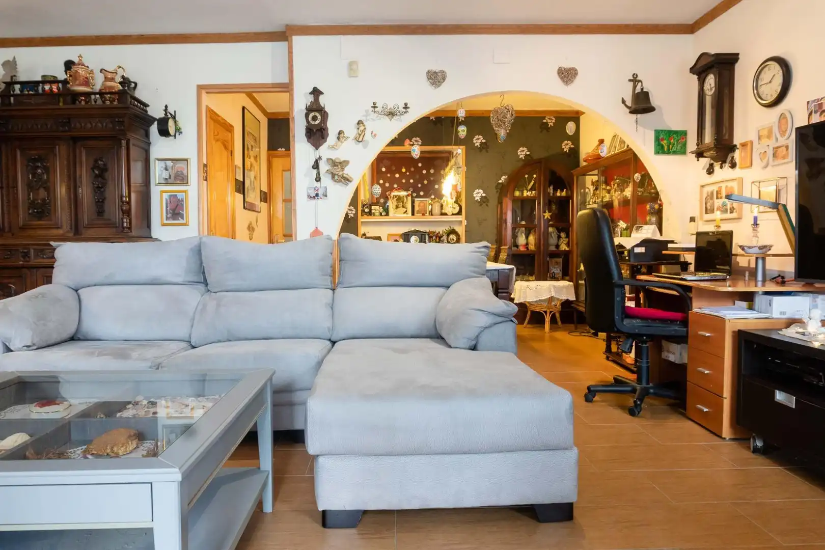 Living room of Houses for sale in Albinyana  with Heating, Balcony and Community pool